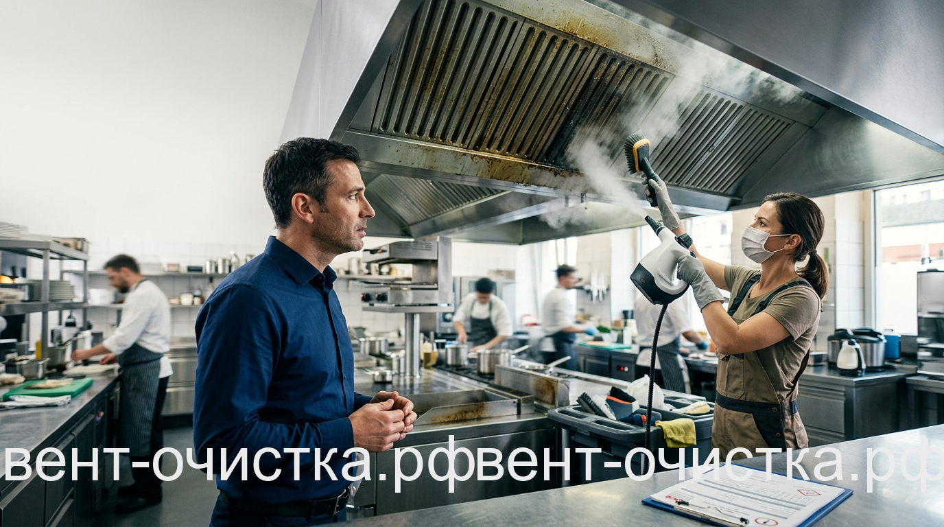 Штраф за грязную вентиляцию на кухне ресторана